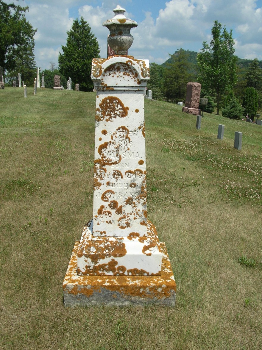 Chalsma, Jacob with Shuard - tombstone